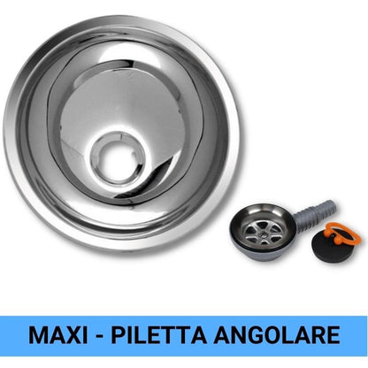 CAN LA1410 misura maxi piletta angolare
