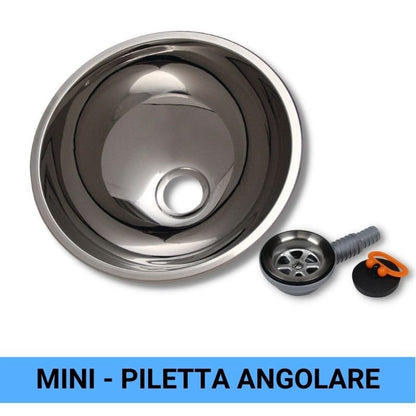 CAN LA1410 misura mini piletta angolare