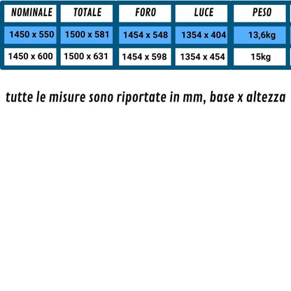 Dometic-Seitz S4 compasso tabella misure dati tecnici 4