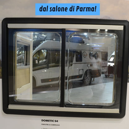 Dometic-Seitz S4 finestre a scorrimento camper al Salone di Parma
