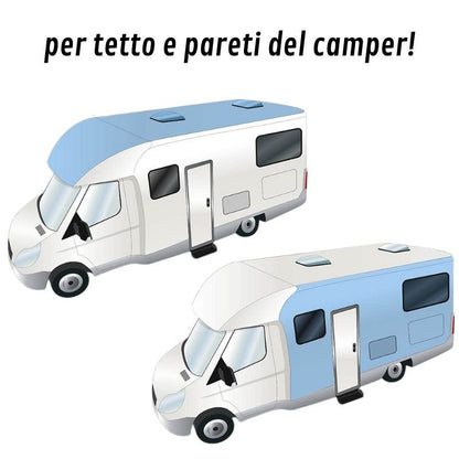 J-MAT 450 vetroresina in rotoli per tetto e pareti camper