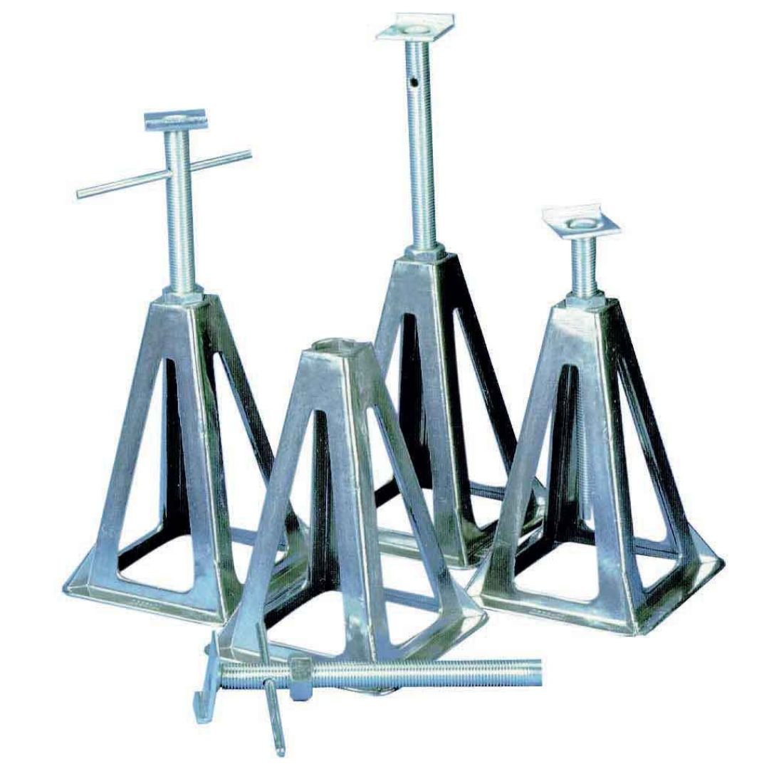 Kit 4 martinetti in alluminio per caravan e camper