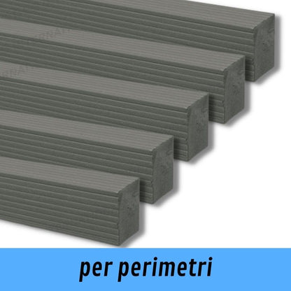 Komplast profili 38x30 in PVC espanso per telai camper