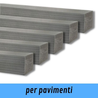 Komplast profili 50x50 in PVC espanso per telai camper
