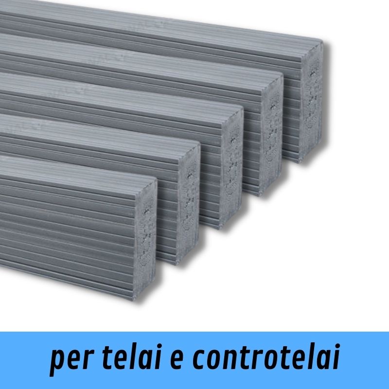 Komplast profili 60x30 in PVC espanso per telai camper