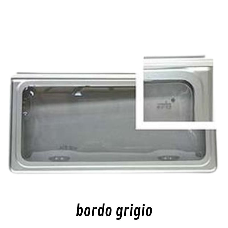 Polyplastic F16 vetro bordo grigio dettaglio