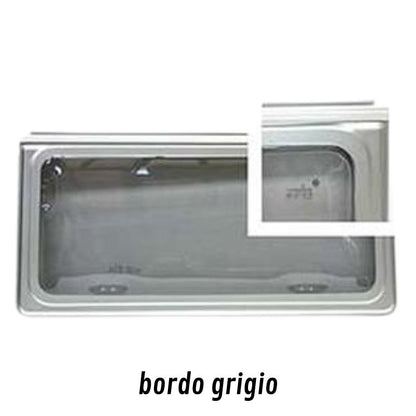 Polyplastic F16 vetro bordo grigio dettaglio