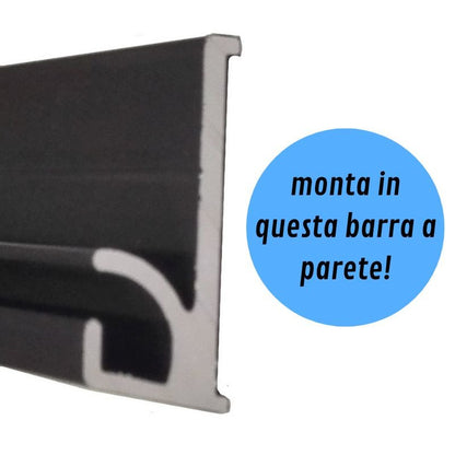 Polyplastic F26 sezione barra a parete