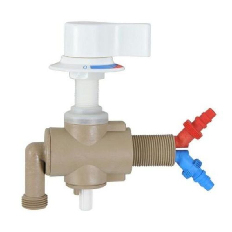 Reich Style 2000 miscelatore doccia con microinterruttore bianco