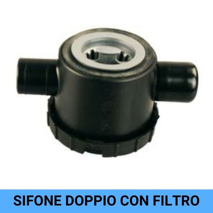 Reich sifone doppio con filtro