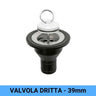 VALVOLA DI SCARICO - DRITTA / 39 mm