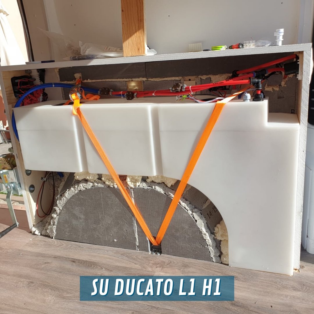 Serbatoio acqua 90L da passaruota foto dai clienti 5