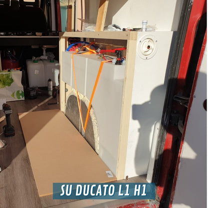 Serbatoio acqua 90L da passaruota foto dai clienti 6