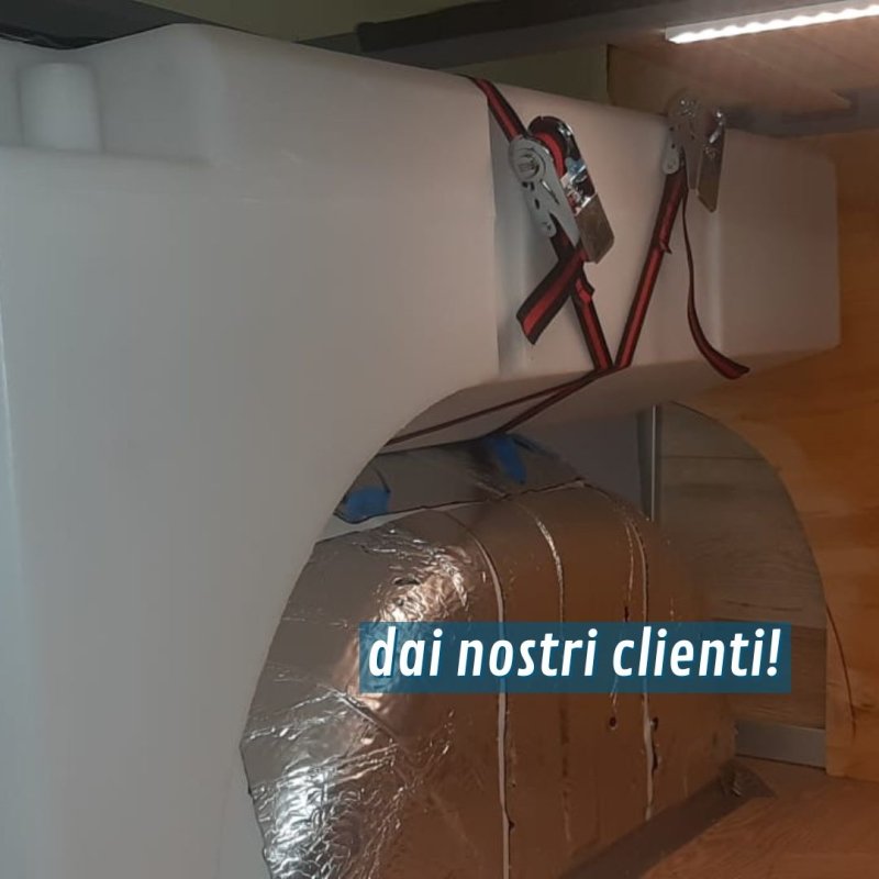 Serbatoio acqua 90L da passaruota foto dai clienti 8