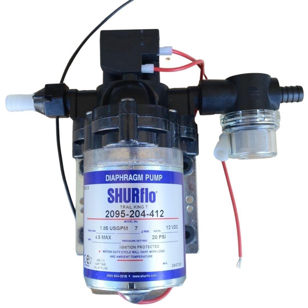 Shurflo Trail King pompa a pressostato 12V con filtro incluso