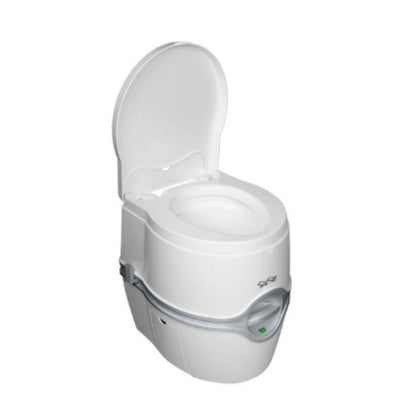Thetford Porta Potti 565 Excellence vista laterale aperto