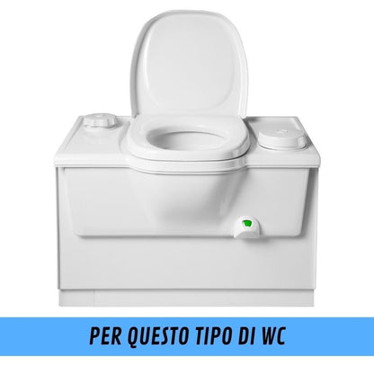 Thetford esempio WC a cassetta C2, C3 o C4