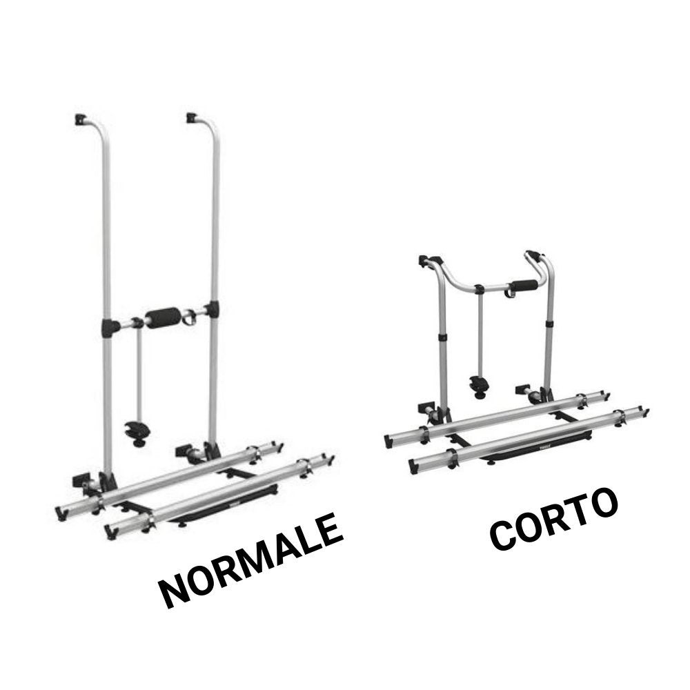 Thule Essential portabici da parete per camper 2 bici