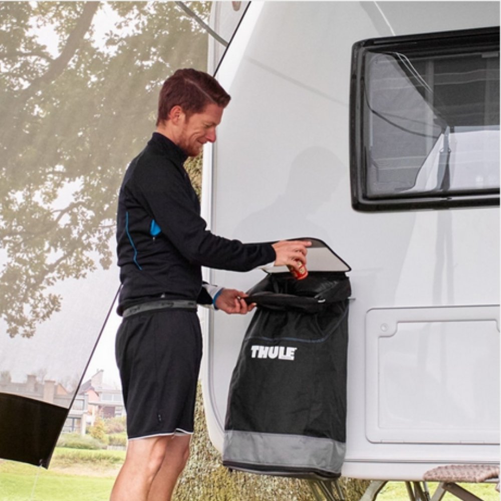 Thule Trash Bin in uso all&