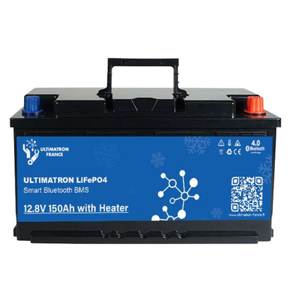 Ultimatron Serie ULS 150Ah batteria litio lifepo4 12V camper
