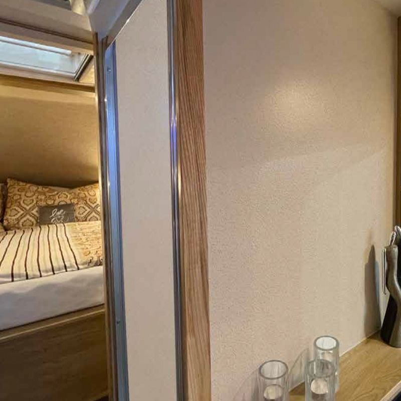 Vetroskyn Delta pannelli 225x125 beige per rivestimento interno camper