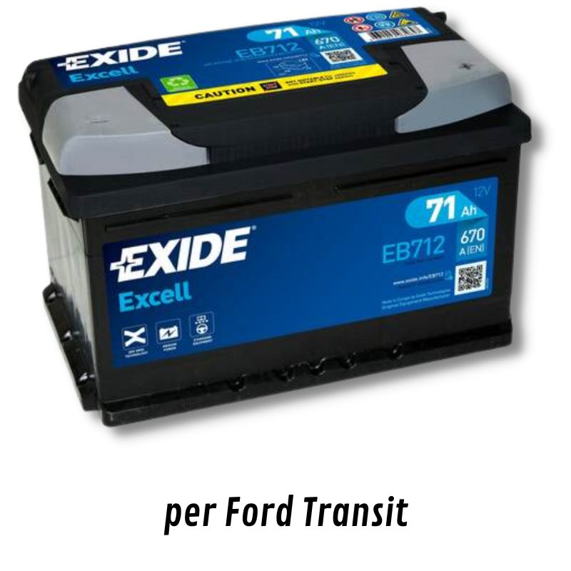 Batteria SST EFB 70 AH 720A SST EFB 70 AH 720A Tecnologia EXIDE stop start