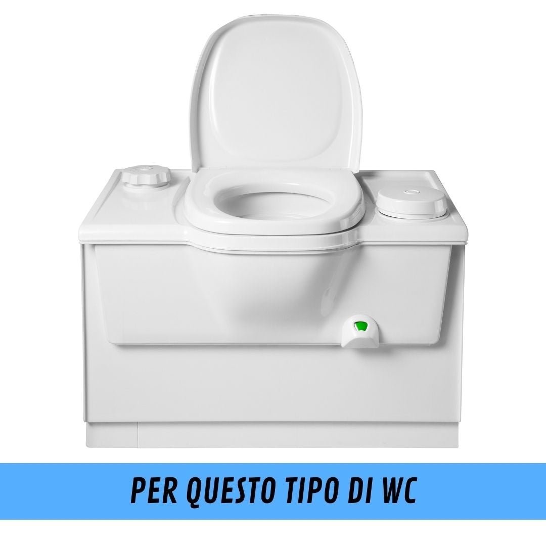 Thetford - Tappo Dosatore Per WC C2, C3, C4, C200, Colore: Verde