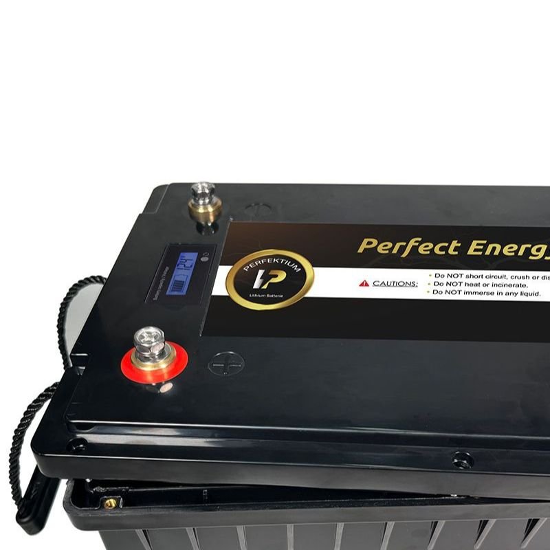 Perfektium 12V 100Ah Lithium Leisure Battery with heater