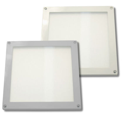 PLAFONIERE QUADRATE PIATTE 