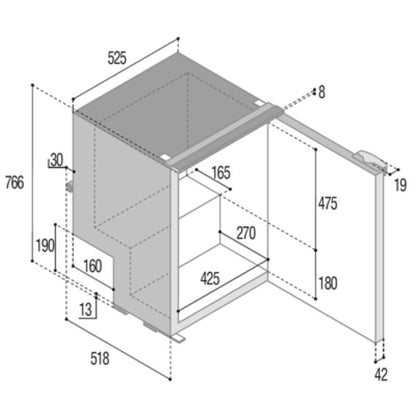 VITRIFRIGO C115I 