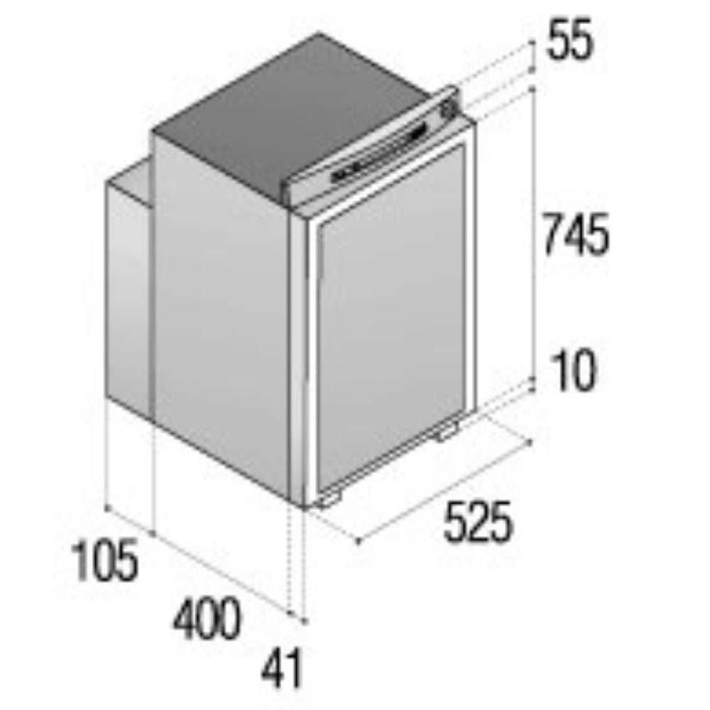 VITRIFRIGO VTR5105 DG 